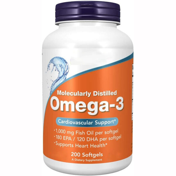 Omega 3 Oil Soft 200 Softgels - Image 3