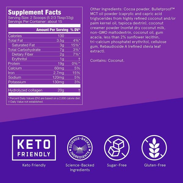 Chocolate Collagen Protein Caffeine Free - Image 4