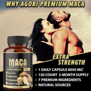 Maca Ginseng Ashwagandha Root Caps