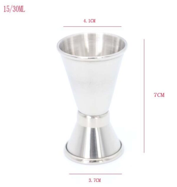 Stainless Steel Cocktail Shaker Ice Bucket 6pc - Image 10