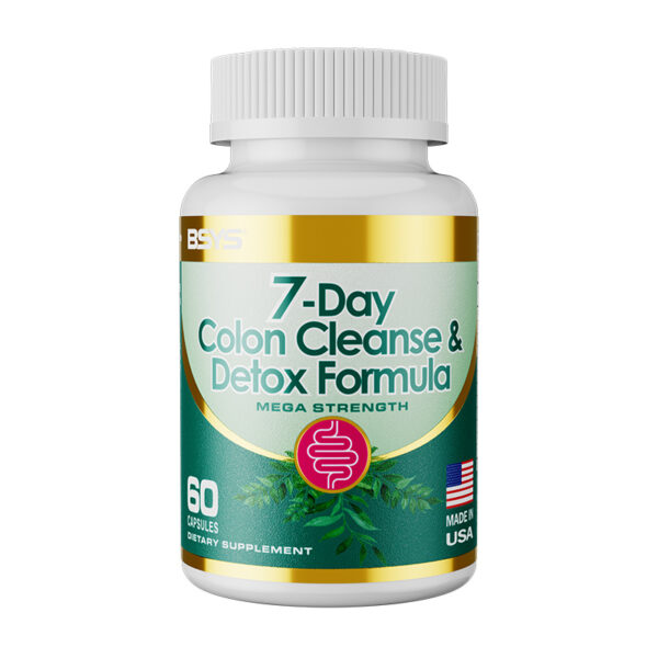 7-Day Colon Cleanse Detox Formula Capsules - Image 3