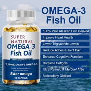 Omega 3 Fish Oil Ester Omega 60 Capsules