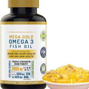 Fish Oil Omega 3 And Vitamin E Softcapsules 120