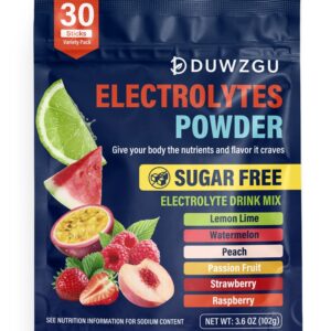 Electrolytes Powder Drink Mix 30 Sticks Variety