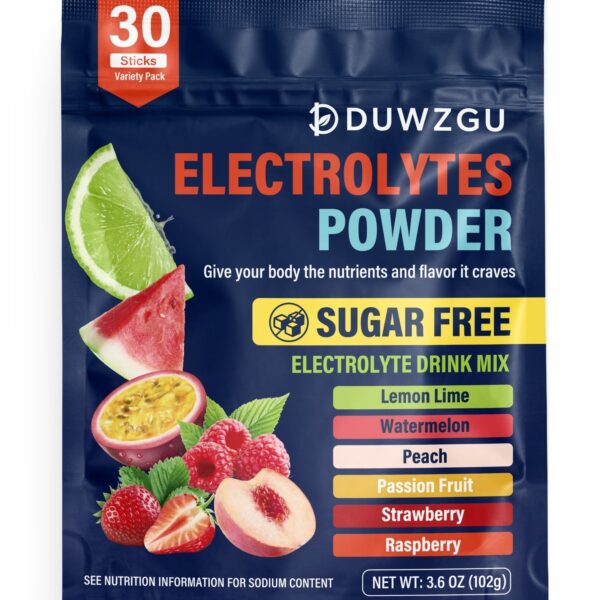 Electrolytes Powder Drink Mix 30 Sticks Variety