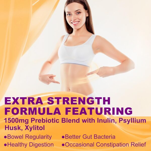 Extra Strength PrebioticBlend Inulin Psyllium - Image 4