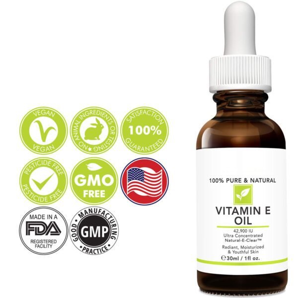 Vitamin E Oil 100% Pure Ultra Concentrated - Image 2