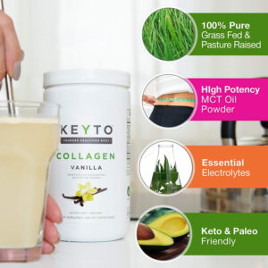 Collagen Protein Hydrolyzed Vanilla Non GMO