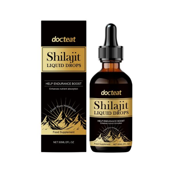 Shilajit Liquid Drops Endurance Boost