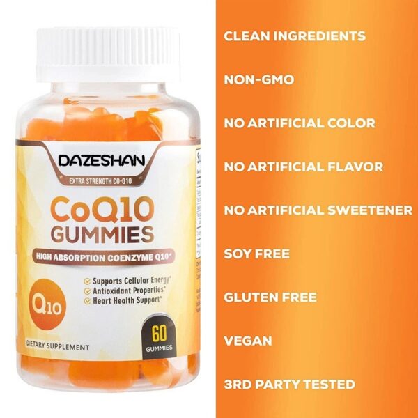 Coenzyme Q10 High Absorption 60 Gummies - Image 4
