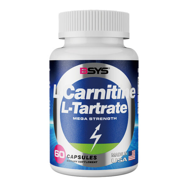 BSYS L-Carnitine L-Tartrate Mega Strength (60) - Image 8