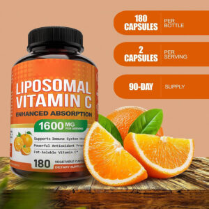 Liposamal Vitamin C Enhanced Absorp 1600mg Cap
