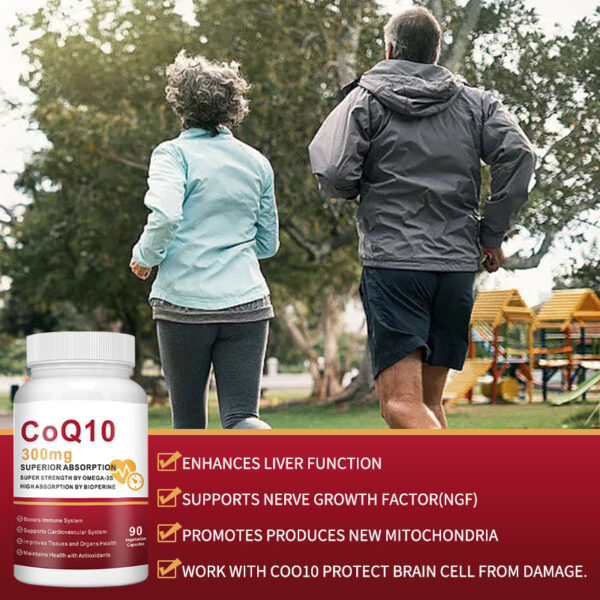 CoQ10 Coenzyme Capsules 300mg - Image 5