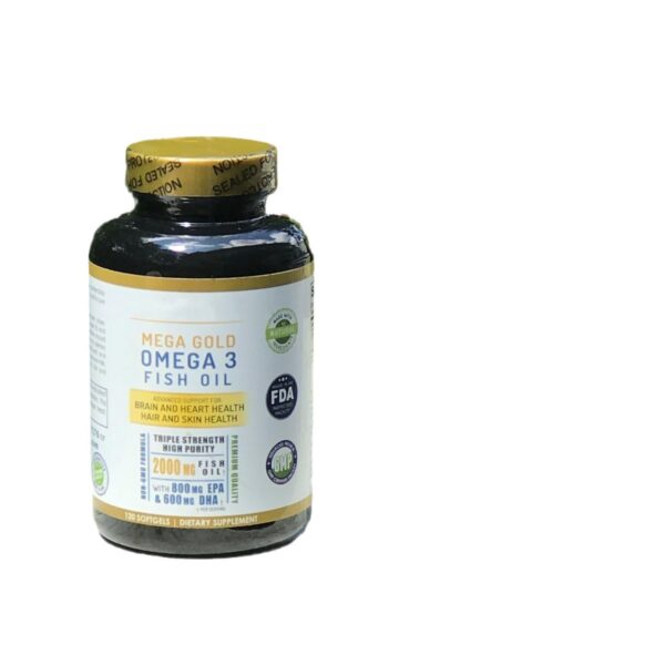 Fish Oil Omega 3 And Vitamin E Softcapsules 120 - Image 3