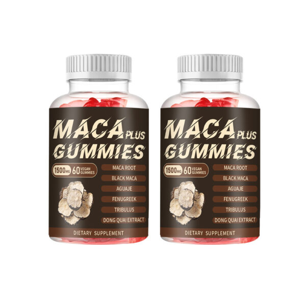 Maca Plus 1500mg 60 Vegan Gummies - Image 5