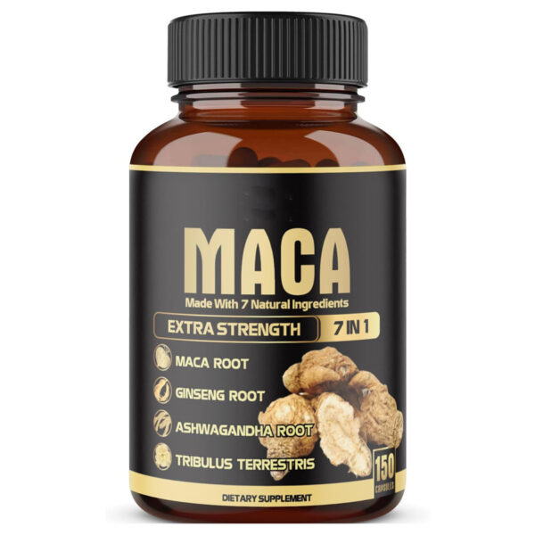 Maca Ginseng Ashwagandha Root Caps - Image 5