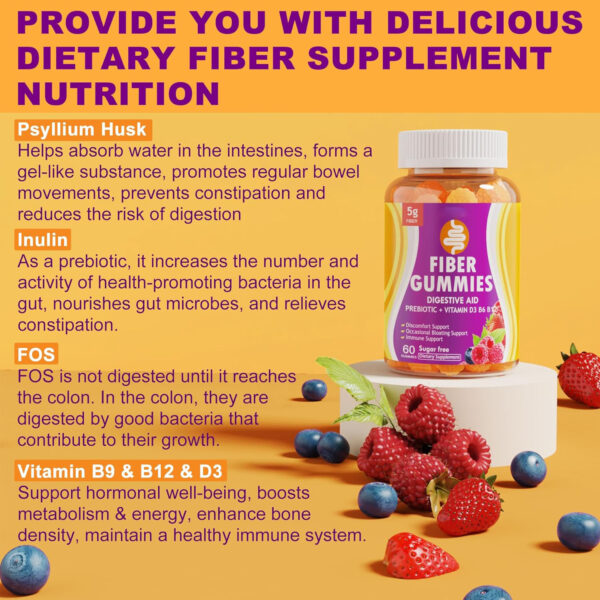 Extra Strength PrebioticBlend Inulin Psyllium - Image 5