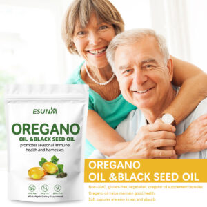 Oil of Oregano with Blackseek Oil 300 Softgels