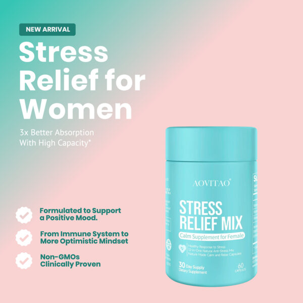 Ashwagandha For Women With L-Theanine Magnesium - Image 2