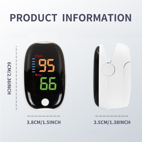 Finger Tip Pulse Oximeter 8 Second Detection - Image 4