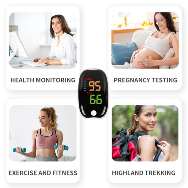 Finger Tip Pulse Oximeter 8 Second Detection - Image 5