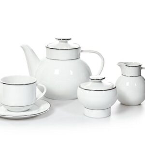 Catrin Tea Set - 6x cup with saucer