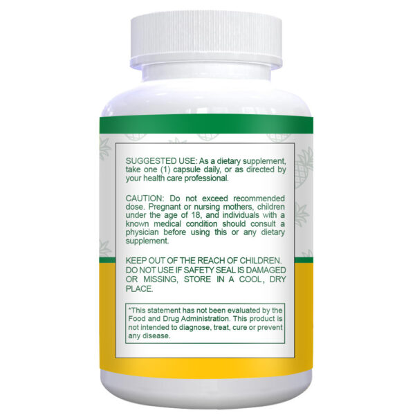 Bromelain Capsule - Pineapple 60 Capsules - Image 3