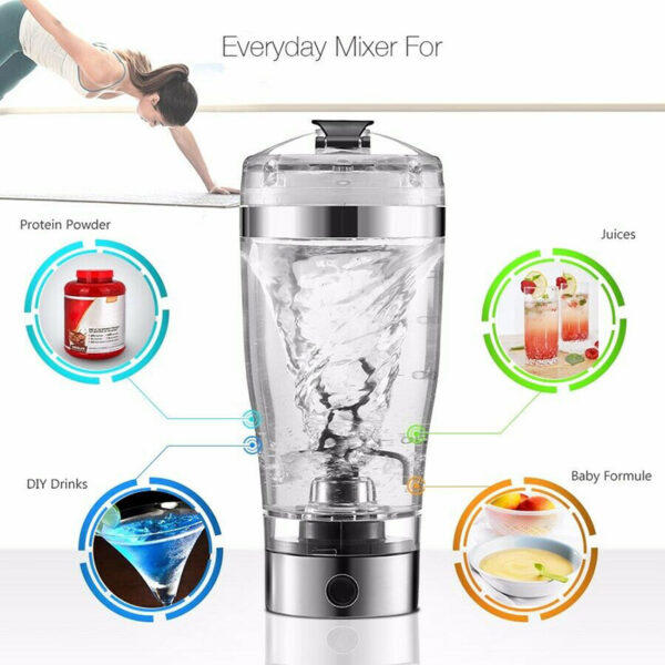 Electric Portable Protein Energy Drink Mixer - Image 6