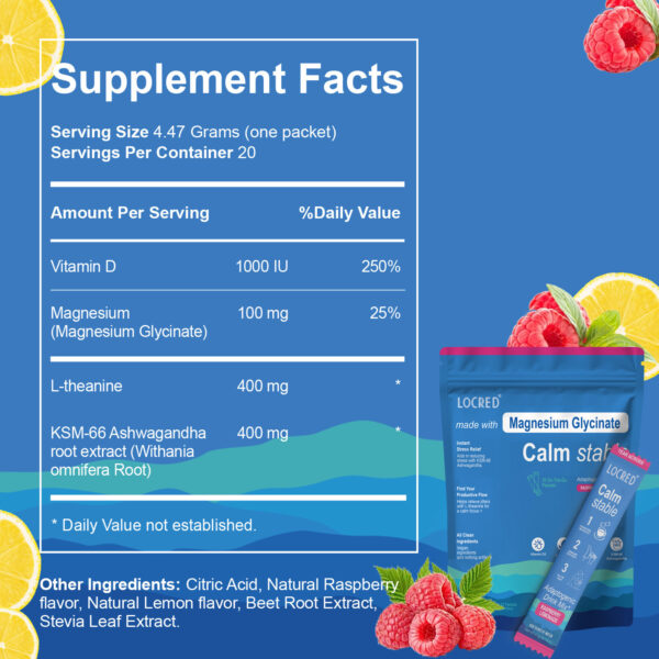 Magnesium Glycinate Vitamin D Ashwagandha - Image 2