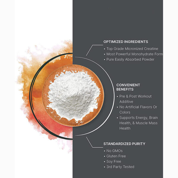 Creatine Monohydrate Exercise Supplement - Image 3