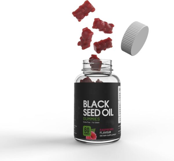 Black Seed Oil Gummies (60) Gluten Free - Image 3