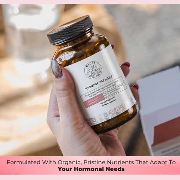 Hormone Harmony Vitamin B6 72 Vegan Capsules - Image 4