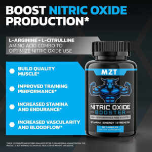 Nitric Oxide Booster - 60 Capsules