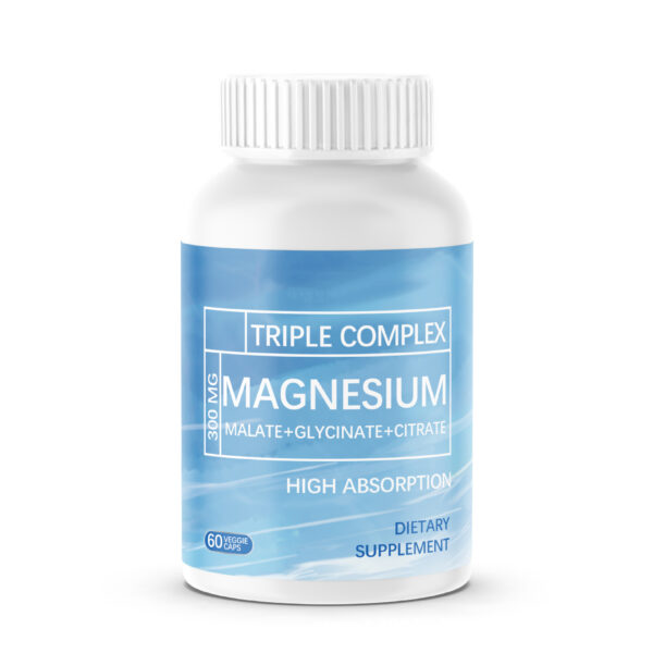 Triple Complex Magnesium 60 Veggie Capsules - Image 3