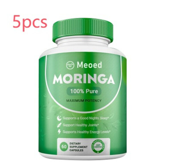 Moringa Leaf (oleifera) Capsules (60) - Image 5