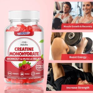 Creatine Monohydrate Gummies Workout Energy