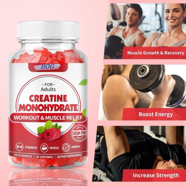 Creatine Monohydrate Gummies Workout Energy