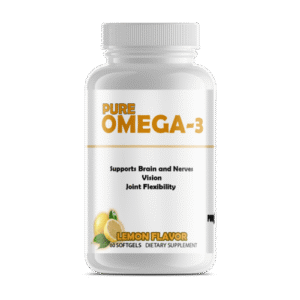 Pure Omega-3 Lemon Flavour - 60 Softgels