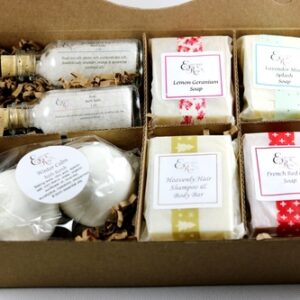 Pampering Bath Gift Set Lavender Floral Citrus