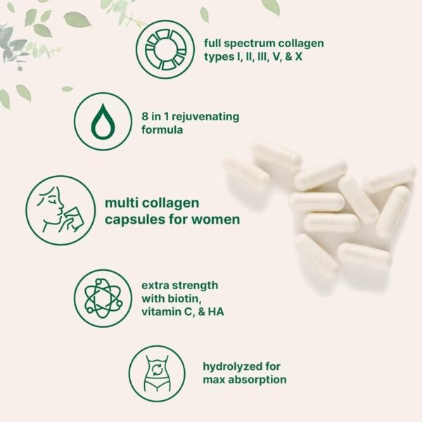 Multi Collagen Complex for Women - 240 Capsules - Image 5