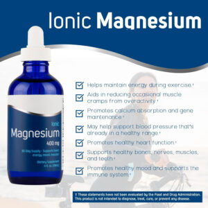 Ionic Magnesium 400 mg Max Absorption