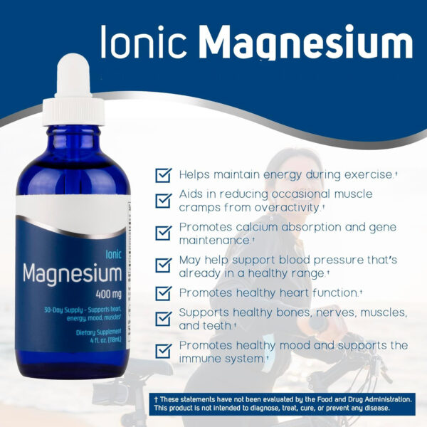Ionic Magnesium 400 mg Max Absorption