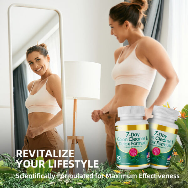 7-Day Colon Cleanse Detox Formula Capsules - Image 4