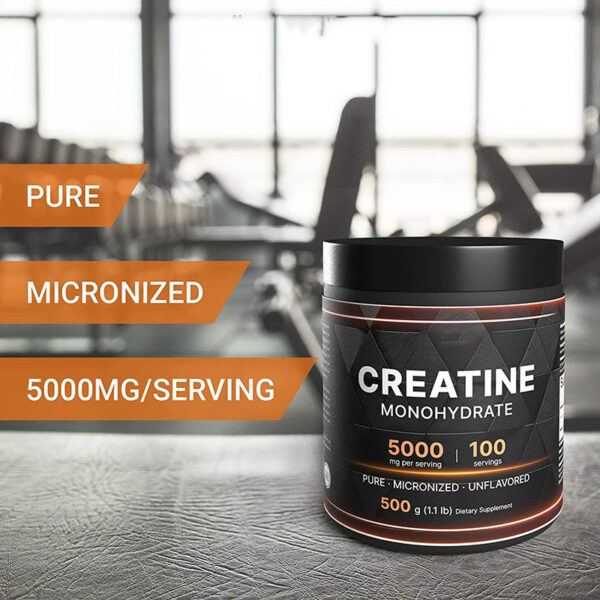 Creatine Monohydrate Exercise Supplement