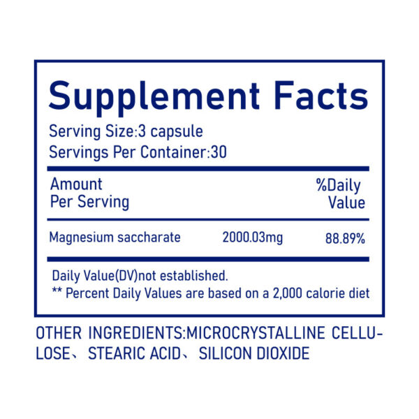Magnesium Methionine Vitamin Capsules - Image 2