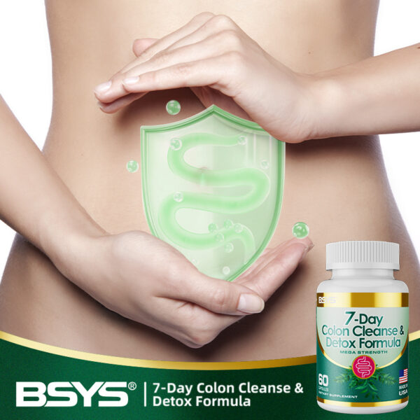 7-Day Colon Cleanse Detox Formula Capsules - Image 6