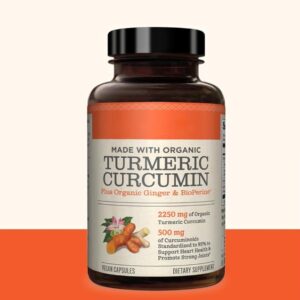 Organic Curcumin Turmeric Vegan Capsules