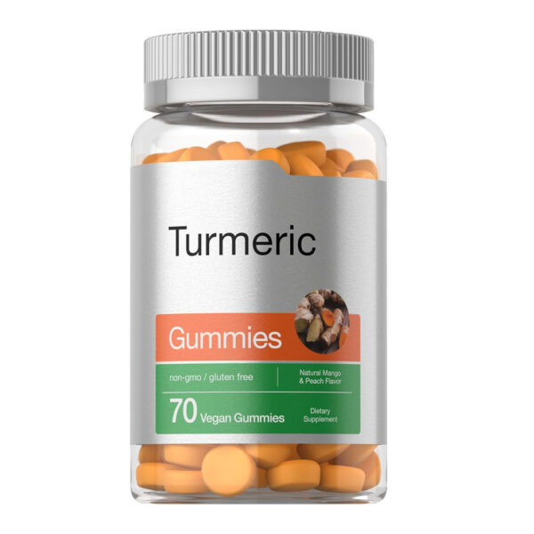 Turmeric 70 Vegan Gummies Non-GMO - Image 6