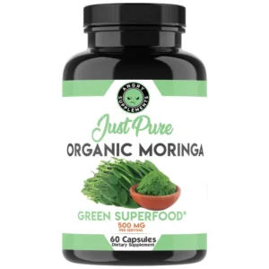 Just Pure Organic Moringa, Green Super Food