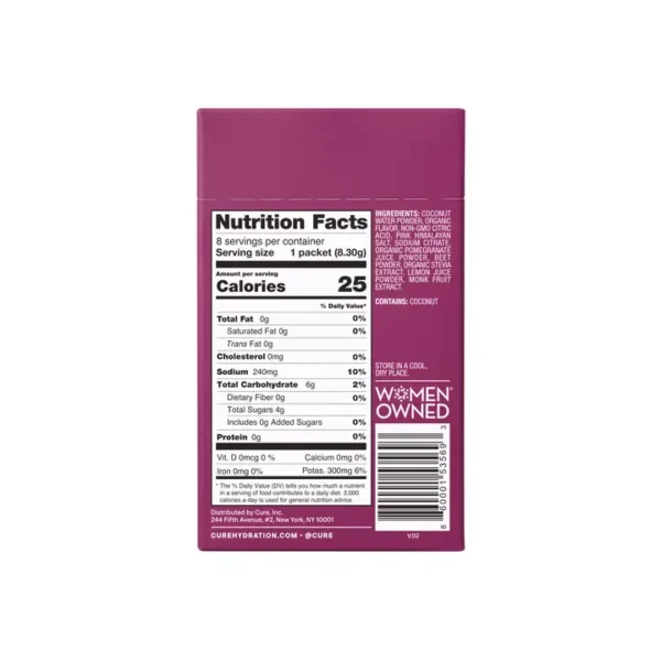 Hydrating Electrolyte Drink Mix Pomegranate - Image 4